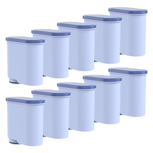 Trade-Shop - Juego De 3 Filtros De Agua Compatibles Con Philips LatteGo, 5400, 5000, 4300, 3200, 3100, 2200, 1200 Serie Cafetera