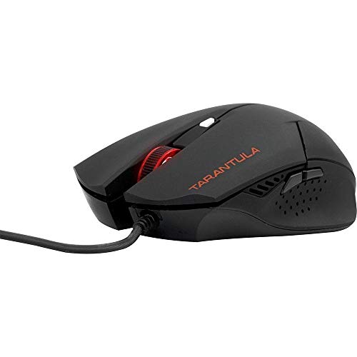 Fortrek Spider Tarantula OM-702 Mouse Gamer, Preto/Vermelho