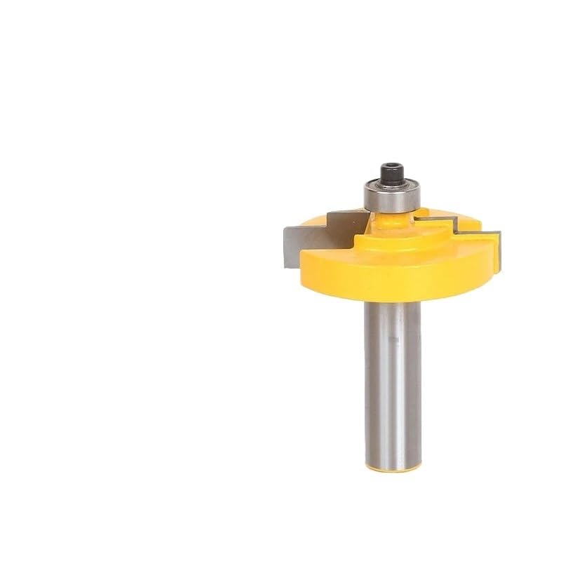 Cortador de caña de 1/2 "y 12,7 MM, marco de imagen tallado en madera, enrutador de moldura de conejo escalonado, fresa con punta de carburo, 1 ud.