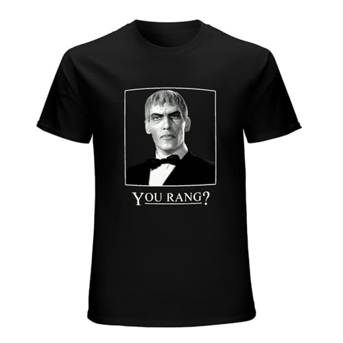 CBLDF Mens Black T-Shirt You Rang Lurch Addams Family Goth Horror Monster Black XL