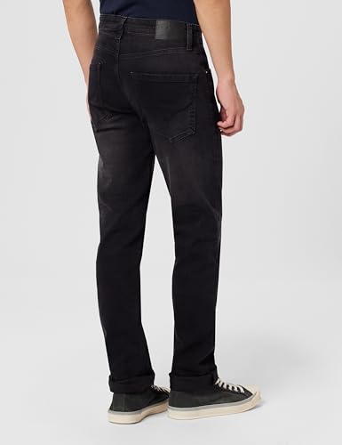 Image of Pepe Jeans Men's Straight Fit Jeans|Mid Rise |Stretchable Fabric| Jeans for Men | Available in Plus Size
