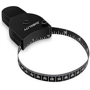 Tape Measure For Body – Retractable Measuring Tape 60inch (150cm) – Lock Pin and Push-Button Retract and Portable Design…