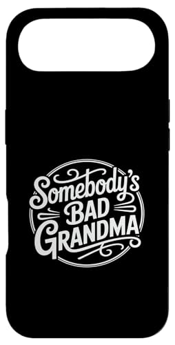 Funny Somebody's Bad Grandma ���B���e�[�W �i���o�b�W �X�}�z�P�[�X iPhone Air �p