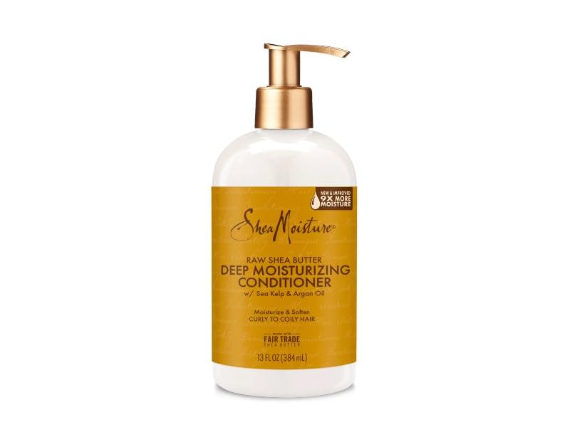 SheaMoisture Raw Shea Butter Restorative Conditioner, 13 Ounces - 2pc
