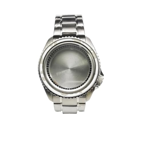 [���X] 42mm�h���X�e�����X�X�`�[���P�[�X�A�A���~�����O�A�T�t�@�C�A�K���X�A���{�� Fit For NH35 NH36 4R36�����������[�u�����g(G1)