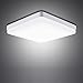 Plafoniera LED Soffitto 36W, EASY EAGLE Lampada Plafoniere Quadrato 3240LM 6500K Luce Bianco Freddo per Camera da Letto, Cucina, Soggiorno, Ufficio, Balcone, Bagno