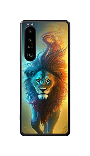 ClearView(�N���A�r���[) Sony Xperia 1 III�p �v�����g �w�� �ی� �t�B���� ���C�I��2�iLion 2�j