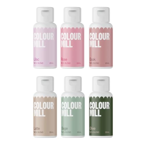 Colour Mill Botanicals - Gift Set of 6 Oil Based Colouring