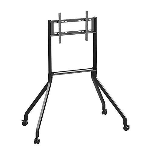Soporte de piso móvil para TV de 42 a 65 pulgadas negro miniatura 1