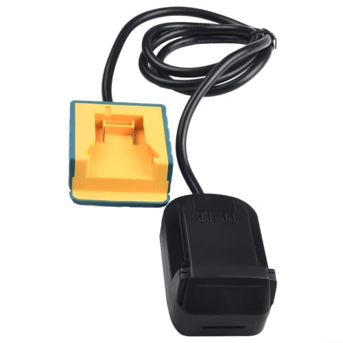 Adaptador de batería de 18 V ligero y eficiente para herramientas en talleres y construcción 3