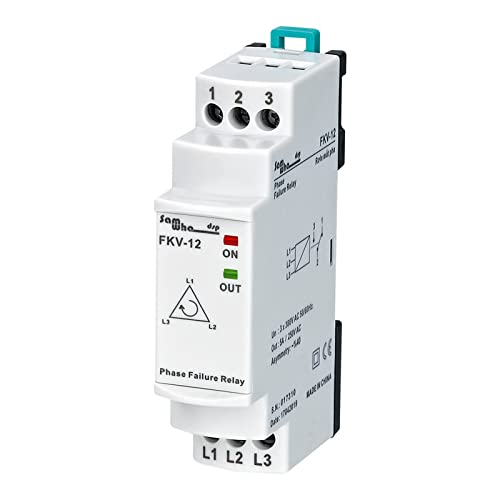 Relais d'asymétrie FKV-12 évite les pannes de courant triphasé non neutre 380V