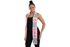Alpha Kappa Alpha Graduation Stole: A Regal Symbol of Pride and Achievement