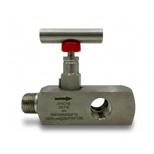3-Way | 1/2" Needle Valve | 10000 PSI | Multiport | NACE Compliant