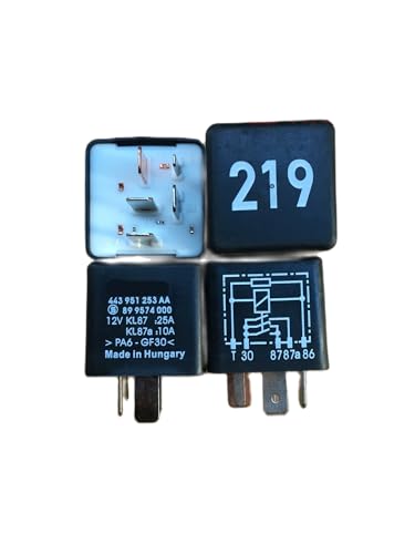 Relais NO.219 443 951 253 AA eviter les faux contacts electriques