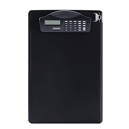 A4 多機能 バインダー 電卓付き ペンホルダー付き クリップボード 会議パッド PP 二つ折り クリップファイル ファイルケース 書類入れ フォルダーファイルボード 持ち運びやすい 下敷き 会議 入職 プレゼント