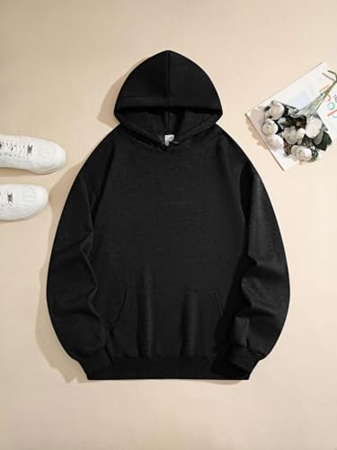 Image of Maydear Men's Skull Motorcycle Graphic Hoodie Vintage Biker Pullover Sweatshirt Casual Hooded Sweatshirt