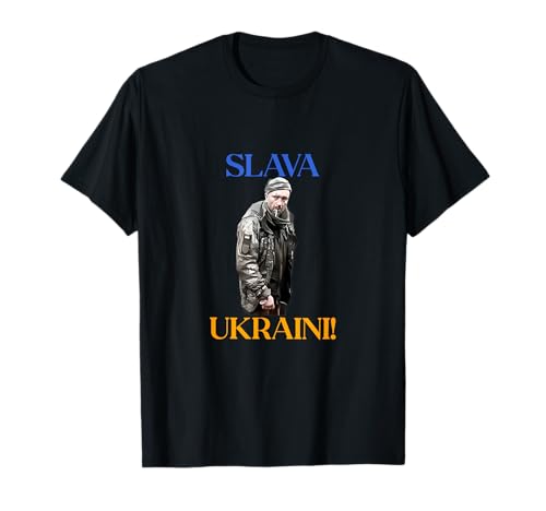 Slava Ukraini! Héros du soldat ukrainien T-Shirt