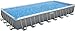 Bestway 56936-5 Piscina base fuori terra Power Steel da 956x488x132 cm grigia
