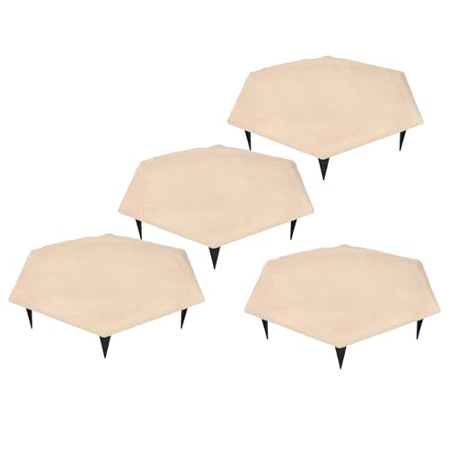 Piedras de Paso para Pasarela, Resistentes a la Intemperie, Decorativas, Resistentes, para Exteriores, con 24 Estacas de Suelo para Paisajismo (Generic6gkc4gtoar-11)