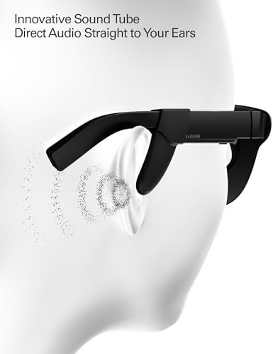RayNeo Sound Tube for Air 4 Pro AR Glasses – Official Acoustic Waveguide Accessory, Reduced Sound Leakage, 15dB Audio Boost