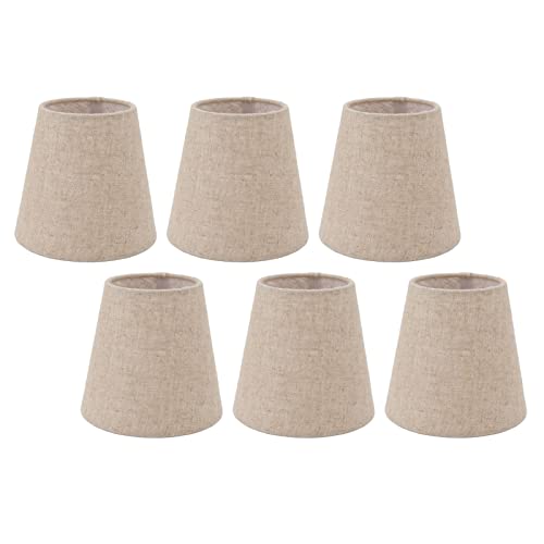 Yosoo Health Gear Fabric Lampshade, 6PCS Modern Lampshade for Ceiling Table Lamp and Wall Lamp - Image 4