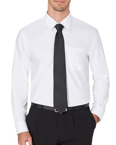 J.VER Hemd Herren Regular Fit Knitterarm Langarm Hemden Business...