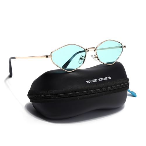Image of Voyage UV Protection Hexagon Sunglasses for Men & Women