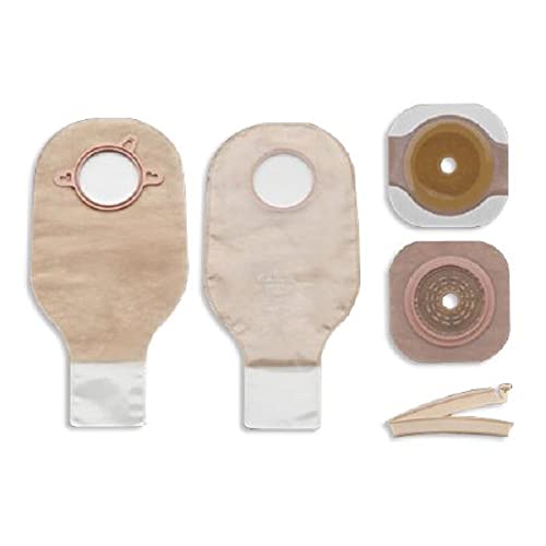 91034900 Colostomy/Ileostomy Kit New Image Two-Piece System 12 Inch Length Up to 1-3/4 Inch Stoma Drainable Trim to Fit