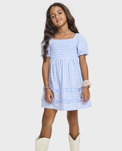 Image of The Children's Place girls Floral Smocked Babydoll Dress
