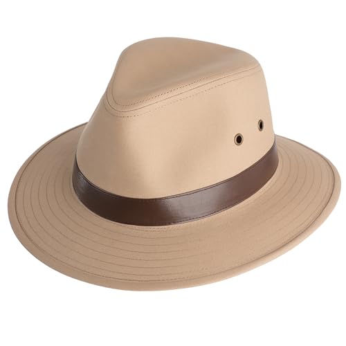 Henschel Men's Outback Hat, Khaki, Medium