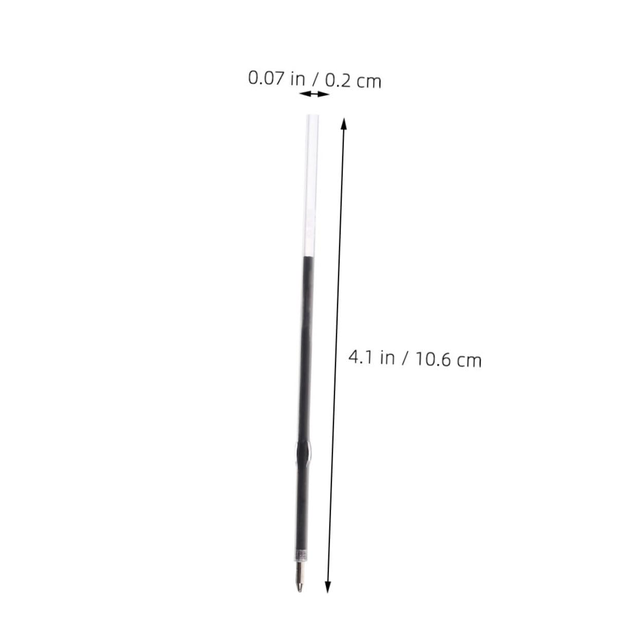 OSALADI 3 Ensembles Remplacements De Recharge Recharges De Stylo Portable Recharges De Stylos À Pointe Fine Stylo À Bille Pointe Fine Plastique 200 Pièces * 3