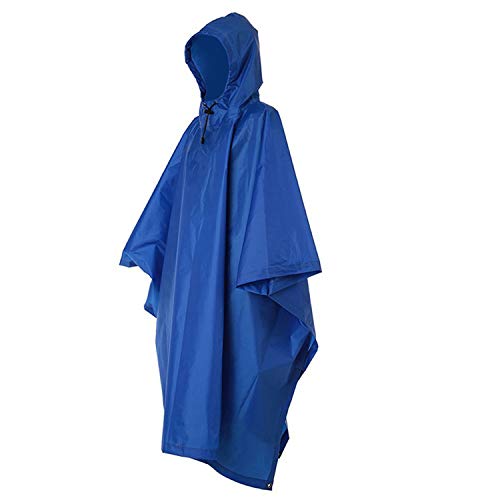 Waterproof Raincoat Rain Poncho Lightweight RipStop Hooded Picnic Mat Rain Fly backpack Cover