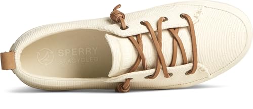 Image of Sperry Women's Crest Boat Smocked Hemp Sneaker