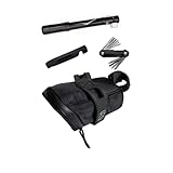  SHIMANO PRO Combipack New (Bolsa para sillín, minibomba, palanca de neumáticos, mini herramienta 10F)
