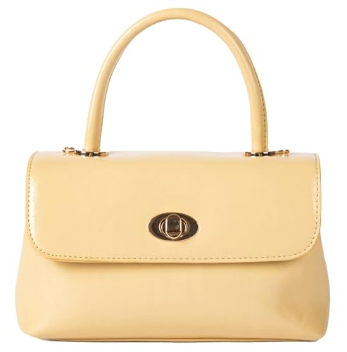 Women PU Leather Crossbody Bag Retro Commuting Shoulder Purse Small Tote Handbag Flap Satchel