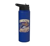 No Decorado Solo Ilustrado Amante Del Tatuaje Entintado Stainless Steel Insulated Water Bottle