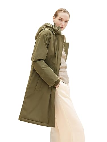 Imperméable femme TOM TAILOR contre la pluie fine avec sa capuche enveloppante