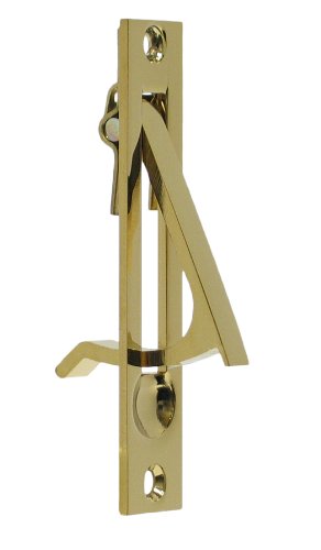FPL 317-PVD Tirador de Borde de Puerta Corredera / Empotrable en Latón Sólido, Acabado Latón Duradero PVD miniatura 1