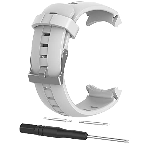 MOUDOAUER Correa de repuesto de silicona para reloj SUUNTO para AMBIT3 VERTICAL para Spartan Sport, No es una piedra preciosa