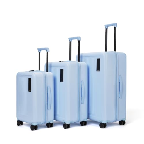 MOKOBARA Transit Set of 3 Trolley Bag (54cm 64cm 74cm) Blue