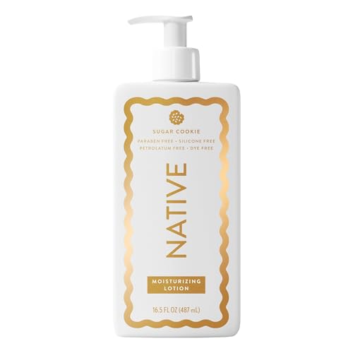 Native Body Lotion Holiday-Edition Sugar Cookie Scent Contains Naturally Derived Plant-Based Moisturizers for Women and Men | Restores Dry Skin 16.5 fl oz