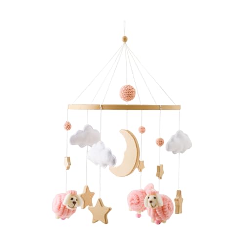 shpuuyy Móvil para Cuna - Colgante Decorativo para Moisés - Móvil Multifuncional Bohemio para Niños y Niñas de 0 a 3 Años en Dormitorio y Juegos