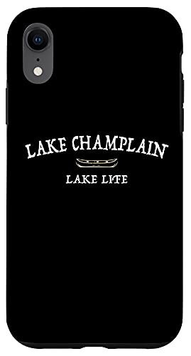 Lake Life Lake Champlain Kayak Case for iPhone XR