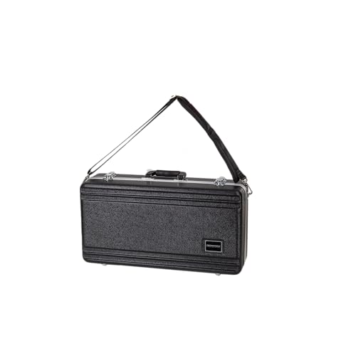 Crossrock ABS Hard-Shell Case for Trumpet with Single Shoulder Strap-Black(CRA862TRBK)