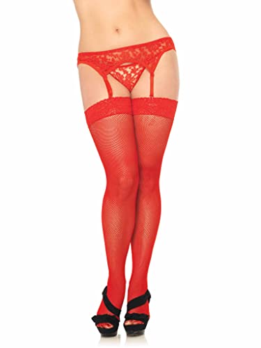 Leg Avenue Women's Lace Garter Belt and Thong Set