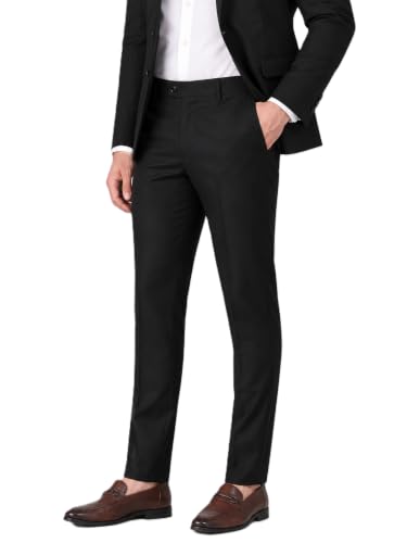Image of Mens Formal Pant | Comfortable Cotton Trousers for Office and Business Wear
