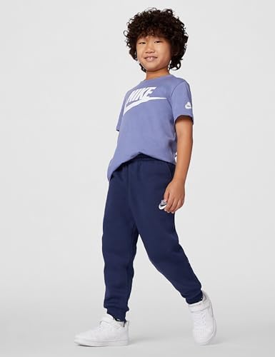 Nike Baby - Jungen 86l091-u90_6-7y Shirt, Midnight Navy, 6 Jahre EU