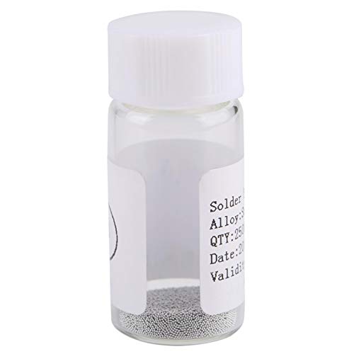 Image of BGA, Tin Solder Ball, Lead-Free Reballing, Soldering Heat Universal Stencil Balls(0.3mm)
