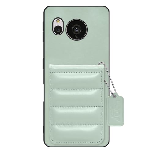 LOOF SWEET-SHELL CARD �{�v �J�[�h�z���_�[ �X�}�z�P�[�X for AQUOS sense7 Plus �p �P�[�X �J�o�[ �X�g���b�v �X�g���b�v�z�[�� �J�[�h���[ �w�� �J�[�h���� �V�F�� �w�ʎ��[ �J�[�h�P�[�X ���킢�� �V���v�� 