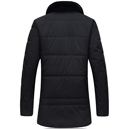 Abrigo Estilo Invierno Chaqueta De Plumas para Hombre Chaquetas con Capucha De Plumón De Pato Blanco para Hombre Mantener Abrigado